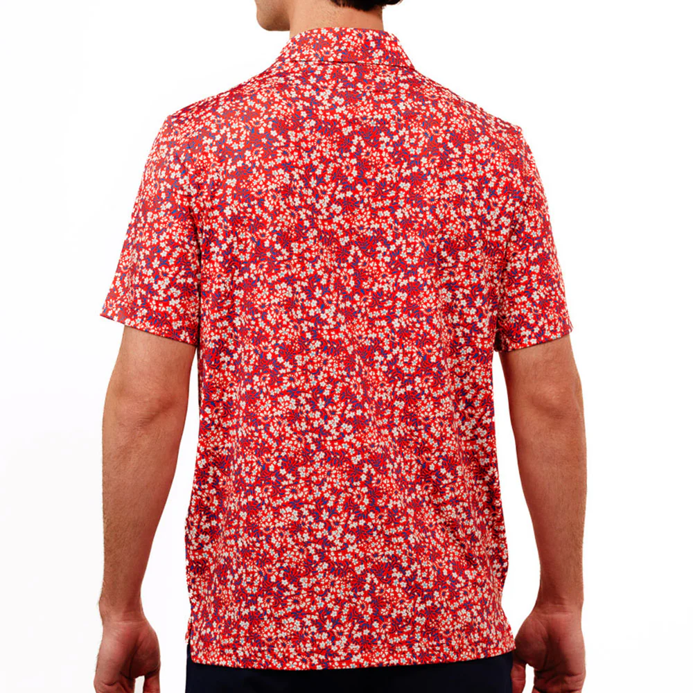 Beachside Floral Polo - Image 5