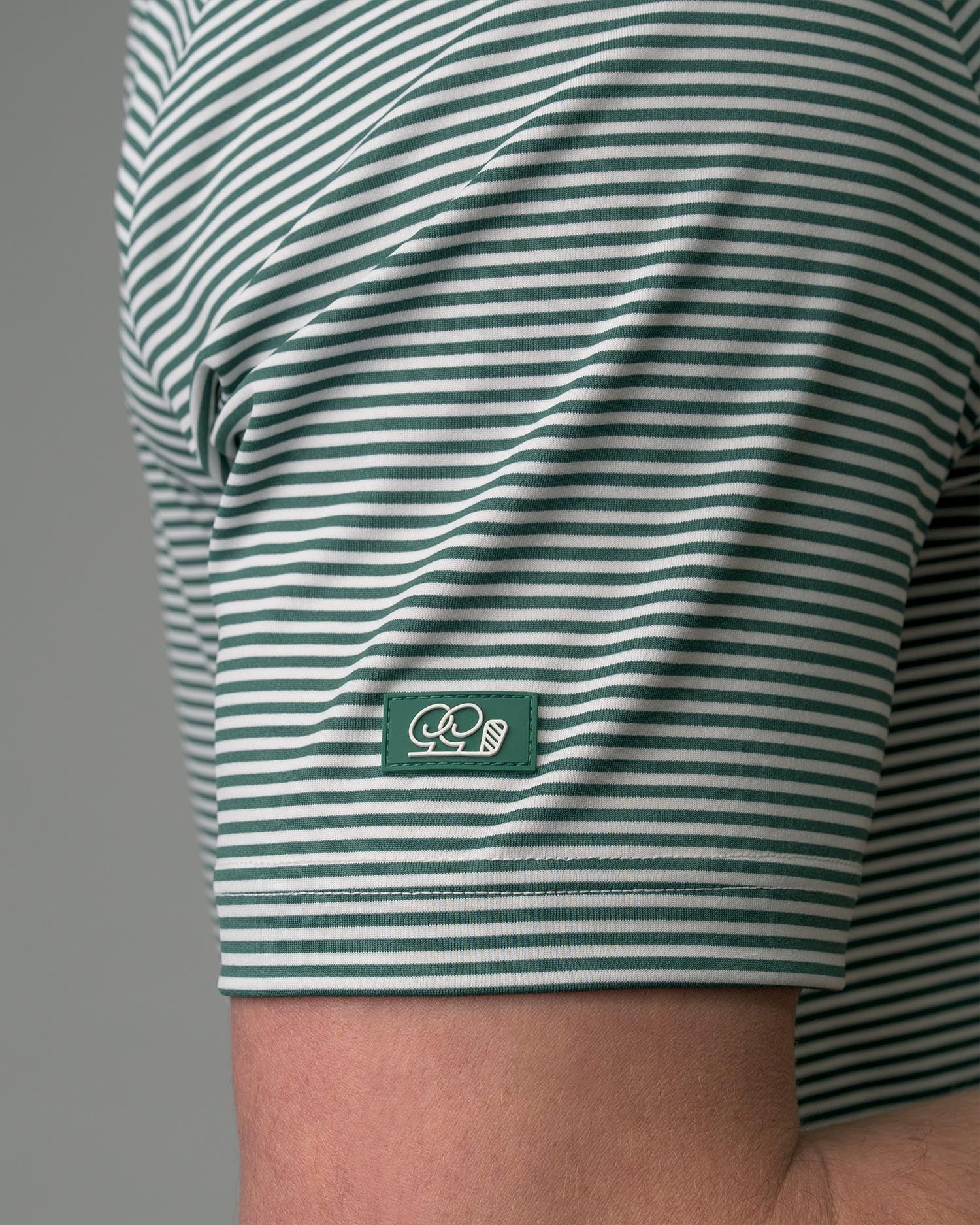 Born To Golf Stripe Polo - Image 3