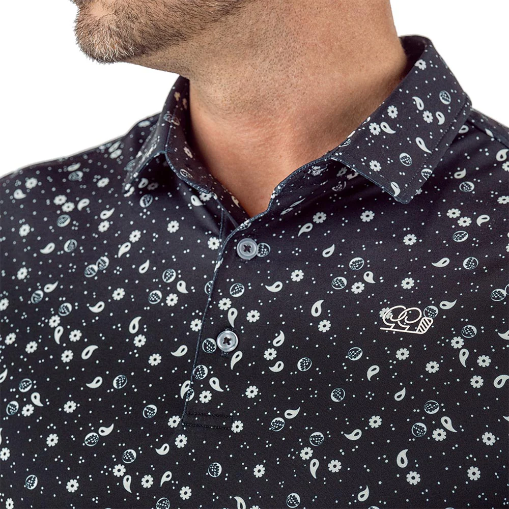 Divot Ditsy Polo - Image 4