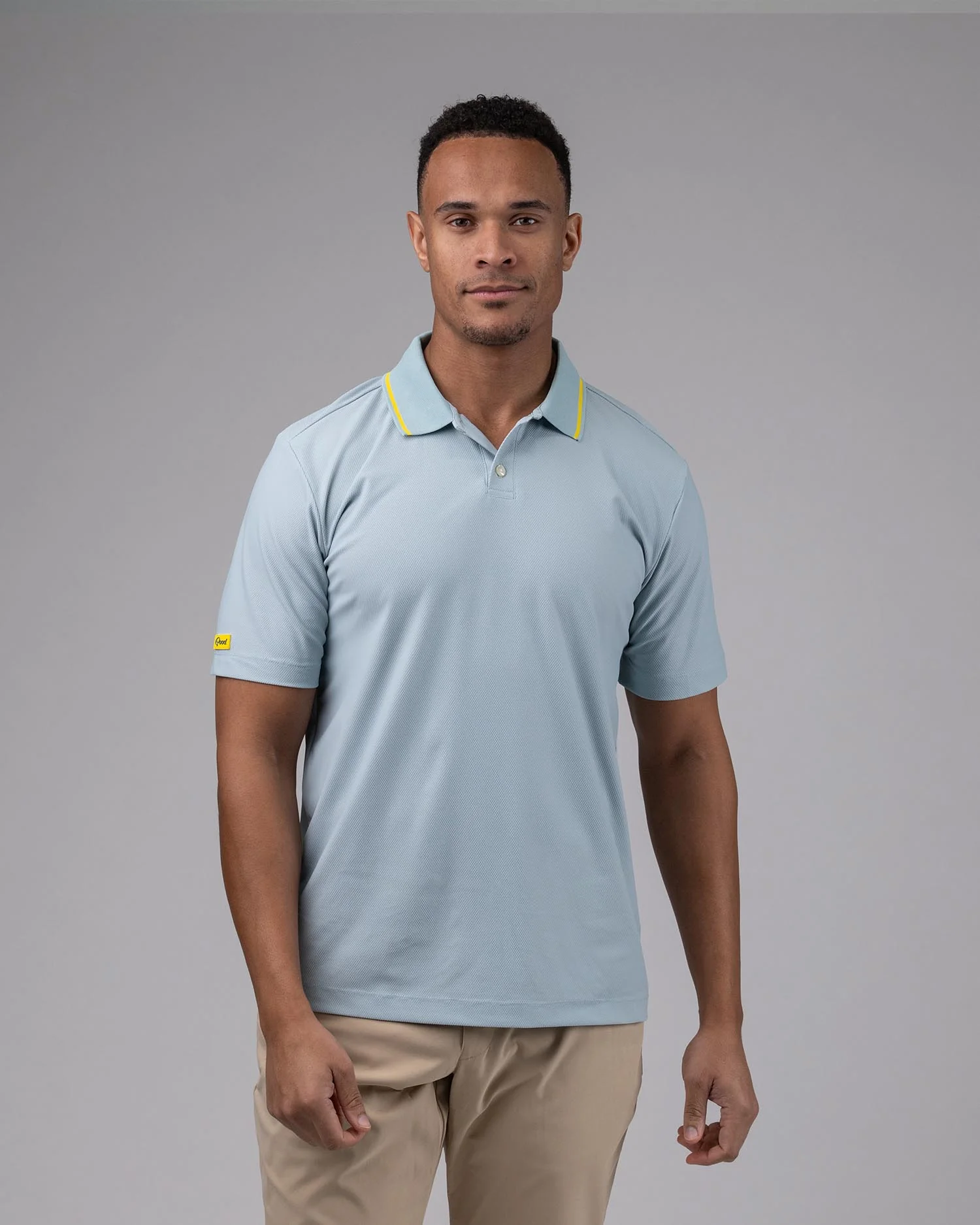 Great Round Textured Polo