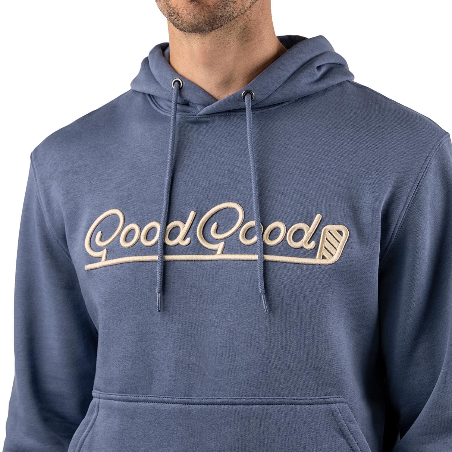 Indigo Mountain Fleece Hoodie - Image 2