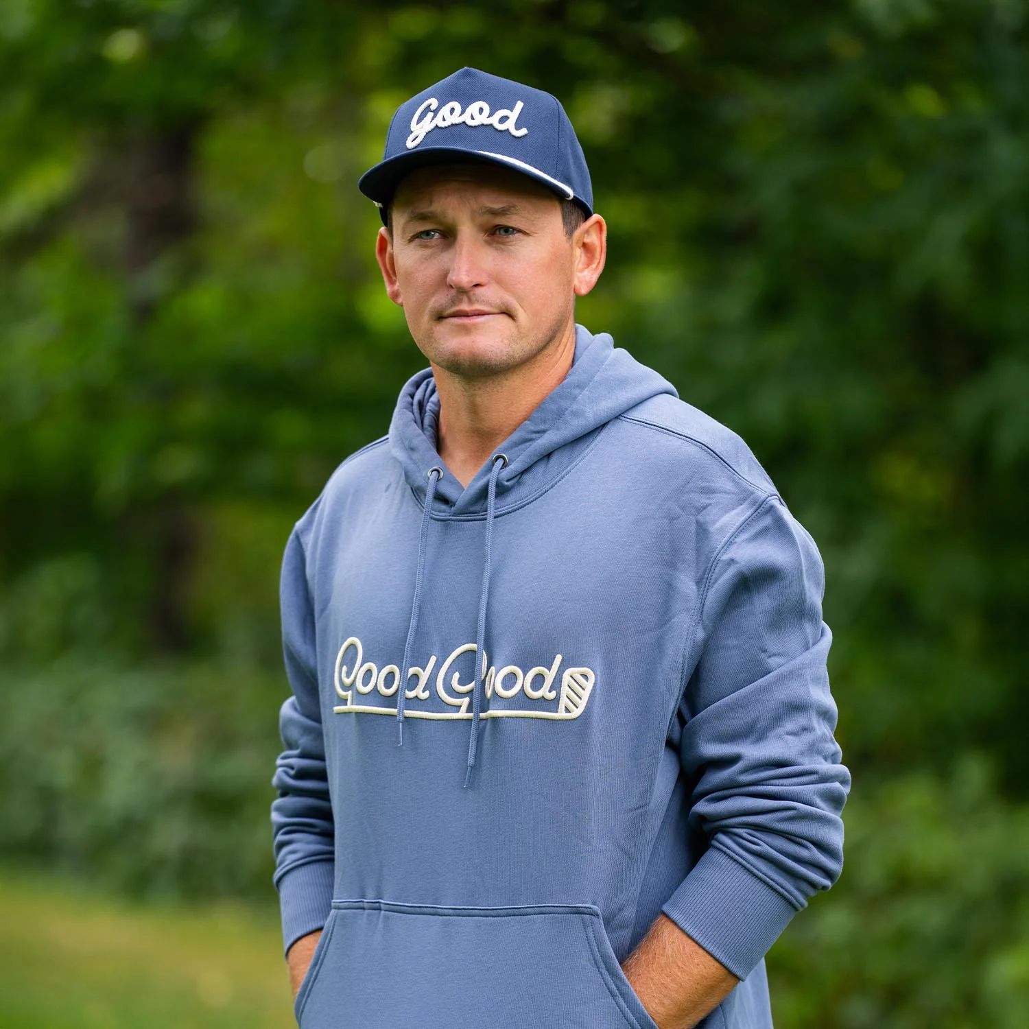 Indigo Mountain Fleece Hoodie - Image 3