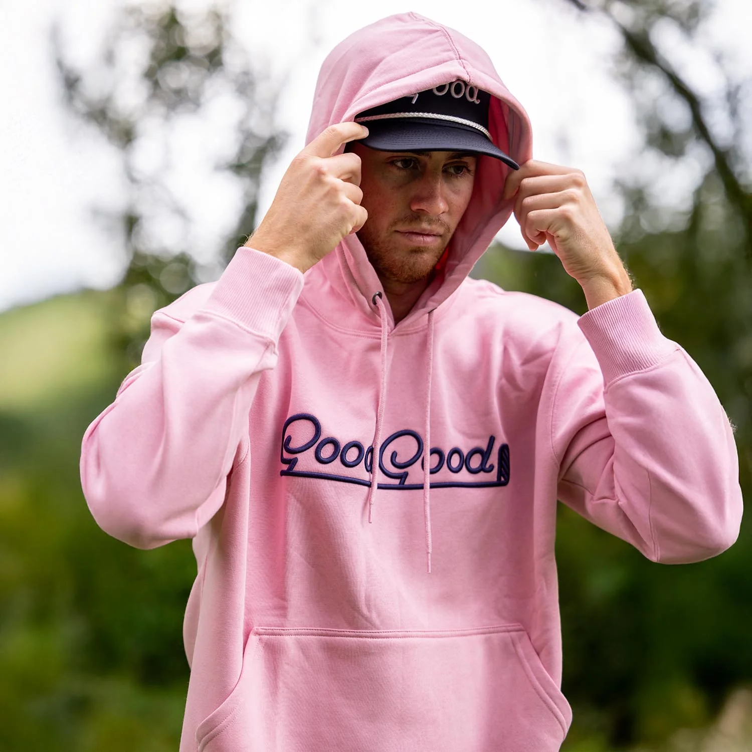Par Pink Fleece Hoodie - Image 3